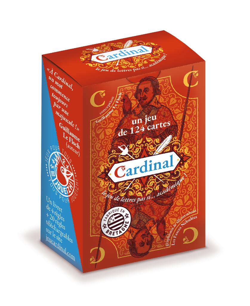 Boîte Jeu Cardinal - Verso (Dos Cardinal)
